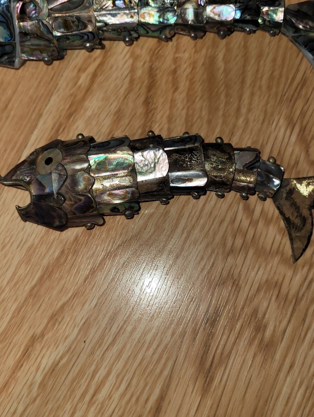 Vintage Articulated Fish - Picture 10 of 12